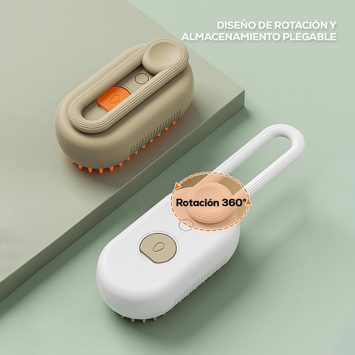 Miniatura 10 de Cepillo Vaporizador Quita pelos KP-2165